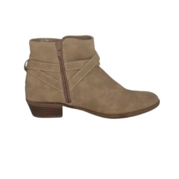 SO Ankle Boots Carisa Taupe Memory Foam Size 5 - Picture 5 of 9